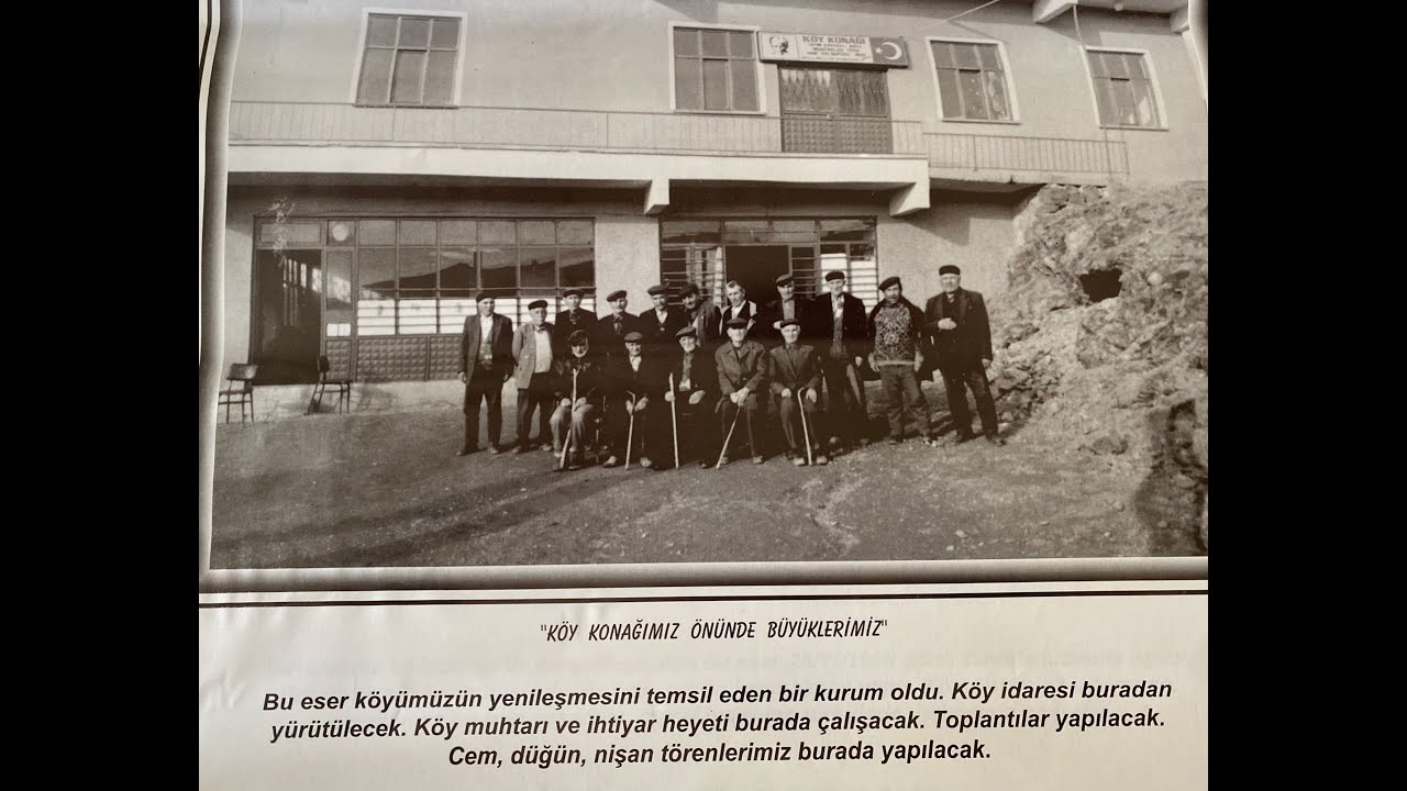 KARABALI Köy konağı açılışı - 1998