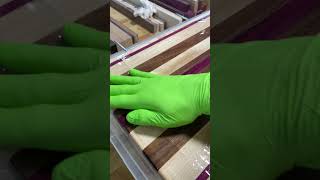Maple Walnut and Purpleheart cutting board