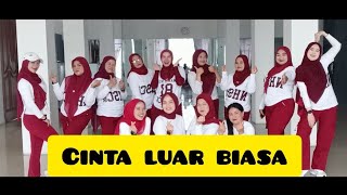 ZIDAN - CINTA LUAR BIASA Remix Version | Koreo by NHSC Aida Aka | Senam Kreasi SENAM NHSC