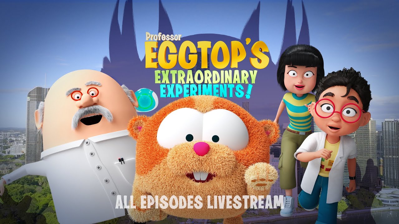 LIVE | Prof. Eggtop's Extraordinary Experiments! Animated Series