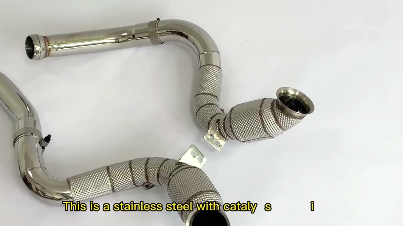 For Benz W205C63 Downpipe