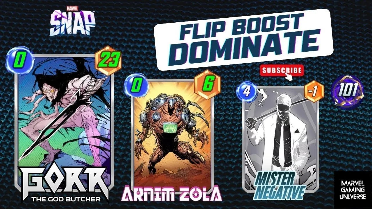 Marvel snap : Negative Power house Army - Flips the game ☠️🔥[Marvels snap infinite] #marvelsnap