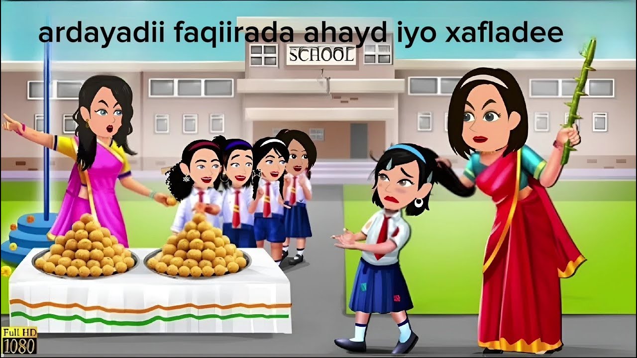 Sheeko gaaban:ardayadii faqiirada ahayd iyo xafladii