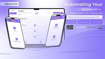 Tecnvirons dive into AI ERP Solutions #signupform