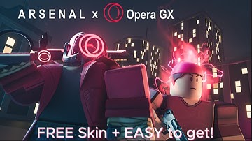 HOW TO GET THE NEW "FREE" OPERA GX BUNDLE IN ROBLOX ARSENAL (FULL TUTORIAL)