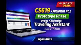 CS619 Assignment 3 Prototype Phase | Traveling Assistant Web Application (CS619 Project Explanation)