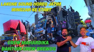 Download lagu Keguyuban antara crew Mahardika pro sama crew brewog team 10,momen berangkat ke start sama2