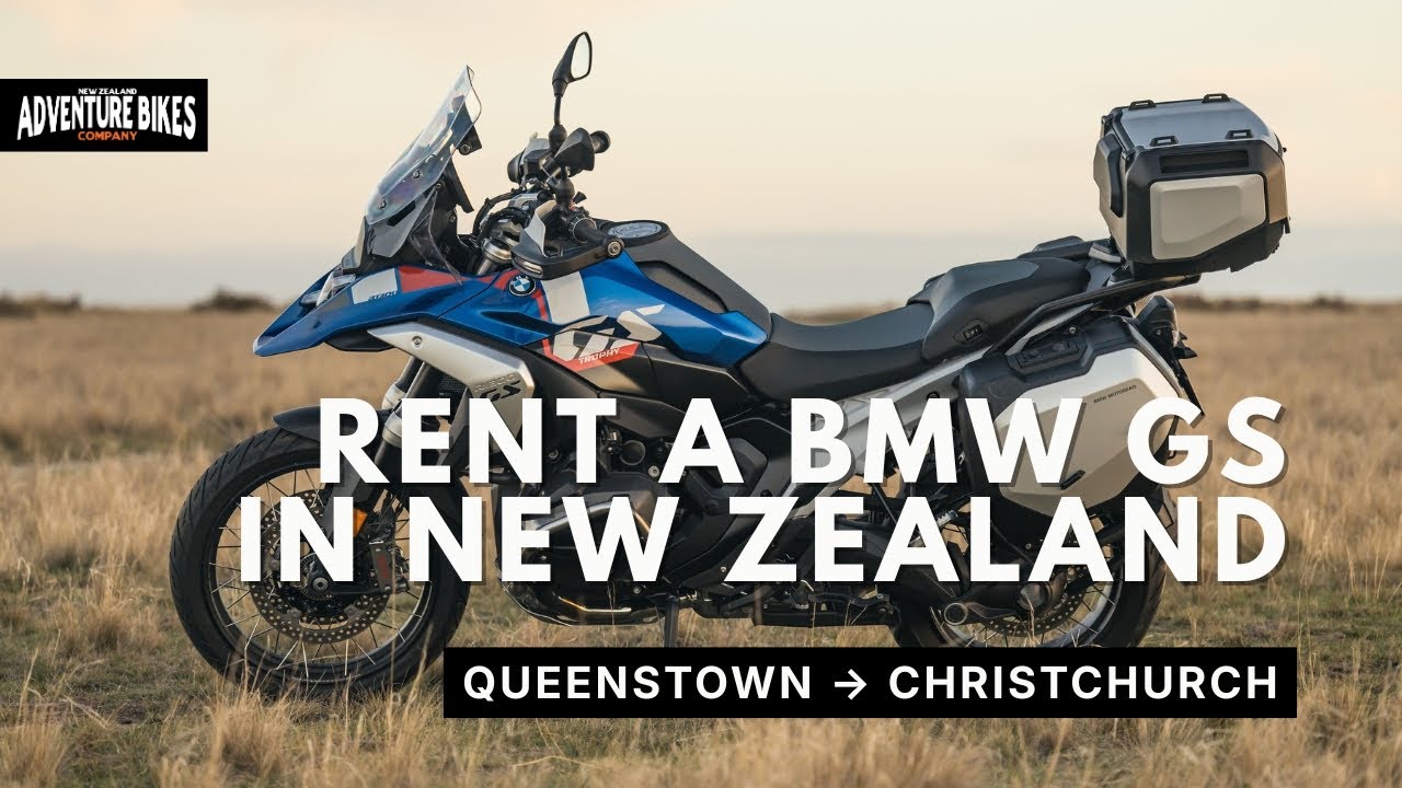 How to Rent a Motorcycle in New Zealand | BMW GS Rental from Queenstown to Christchurch
