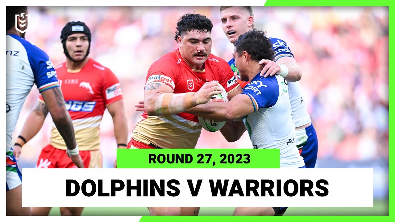 Dolphins v New Zealand Warriors NRL Round 27 Full Match Replay