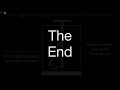 End of video