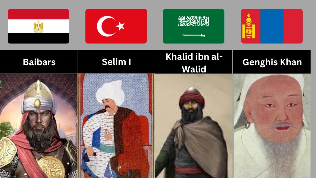 Comparison: Great Leaders in History.