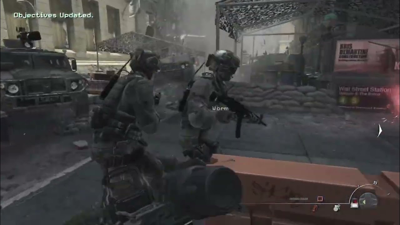 MW3 2011 Campaign Beginning 