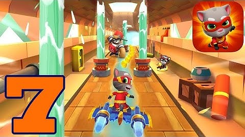 Talking Tom Hero Dash - Gameplay Walkthrough Part 7 (Android/iOS)