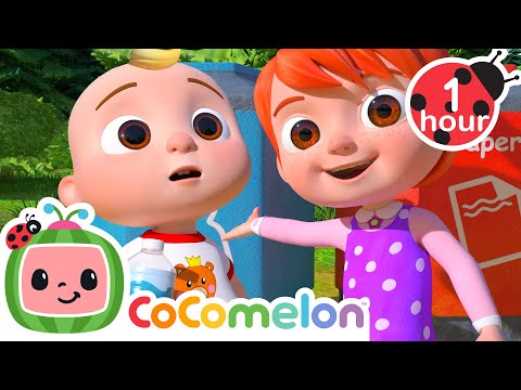 Learn to Recycle with JJ! ♻️ Cocomelon | Community Corner 🌸| Kids Sing and Play