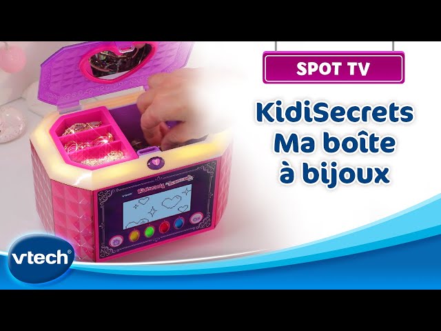 Kidisecrets - ma boite à bijoux (bleue) Vtech