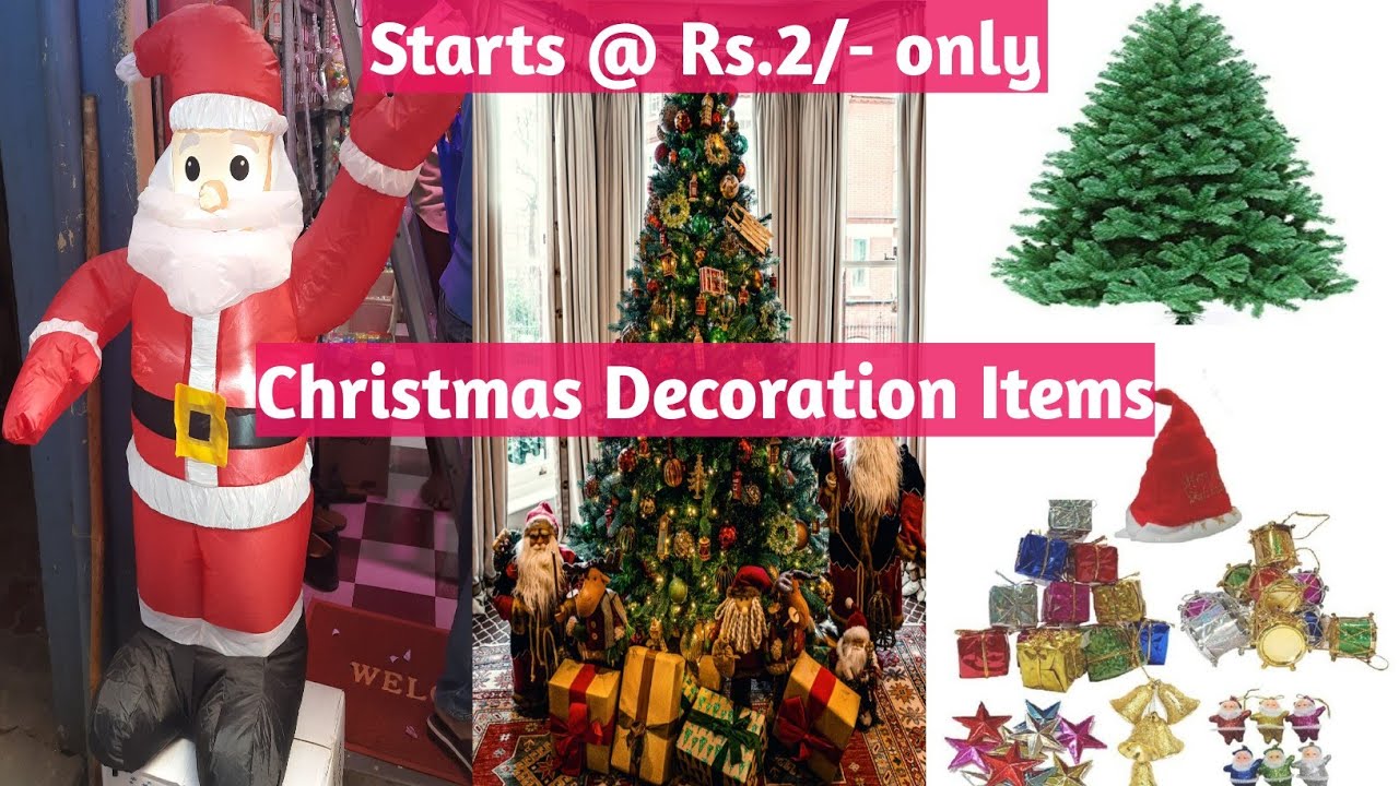 Christmas Decoration Items Wholesaler - Chepeast prices & Transportation. Hurry Up