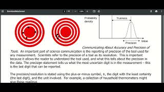 General Chemistry I - Lab 1 Safety Measurements and Graphing