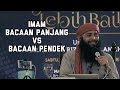 Lucu, Imam Bacaan Pendek Lebih Di Sukai, True Banget Ustadz Syafiq Riza Basalamah