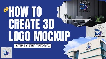 How to Create a Stunning 3D Logo Mock-Up in Photopea – Beginner’s Guide!