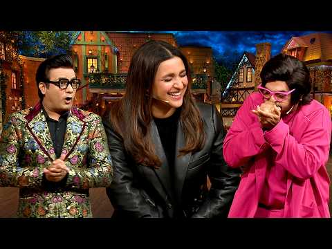नकली करन जोहर और फणवीर सिंह को देखकर परिणीती की हसी रुक नहीं रही थी | TKSS | #comedy #kapilsharma