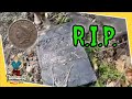 Metal Detecting Large Cent, Crotal Bells and a GRAVE Stone?  Plus More!