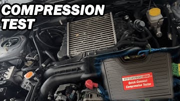 SUBARU EJ25 COMPRESSION TEST