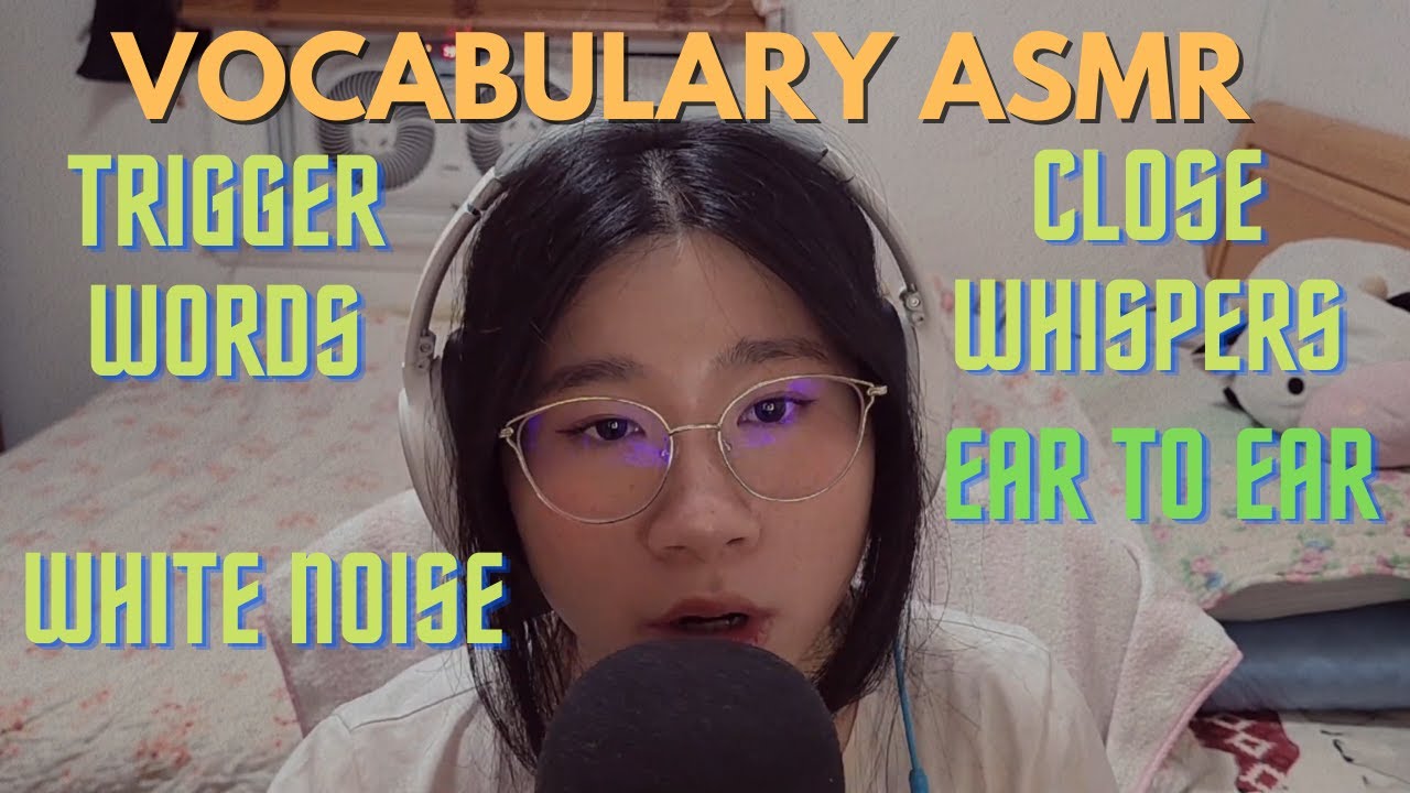ASMR Class Act (School) Vocabulary Trigger Words and Repeating Words ...