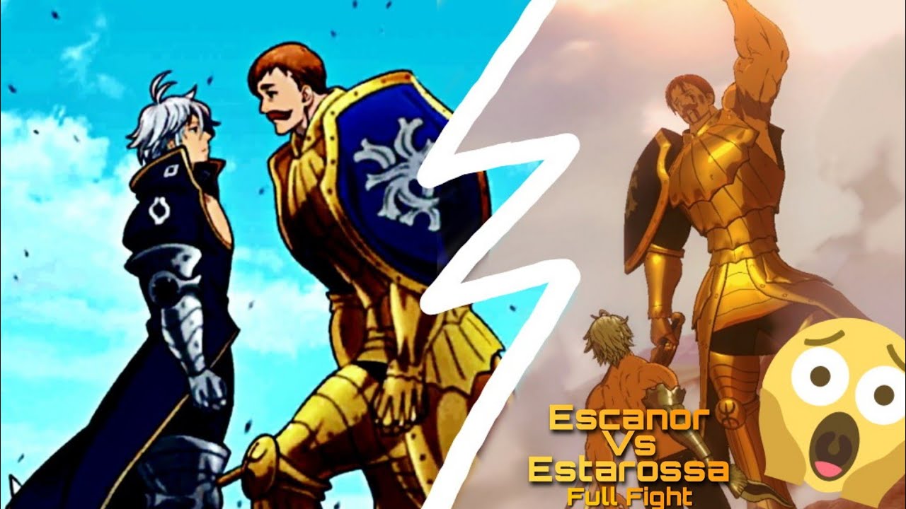 Escanor VS Estarossa Full Fight - Seven Deadly Sins Grandcross - YouTube