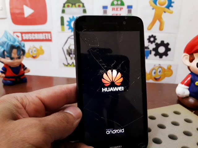 como formatear Huawei CRO-L03 Y5 Lite - YouTube