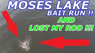BAIT RUN !! | FISHING GALVESTON TX MOSES LAKE FOR MATAGORDA TRIP | LOST MY ROD AND REEL IN THE WATER