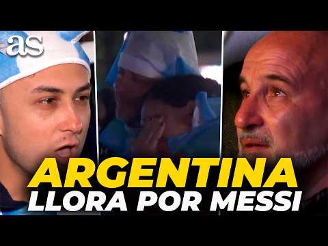 ARGENTINA MOURNS MESSI'S FAREWELL: Fans say goodbye to the '10' in tears