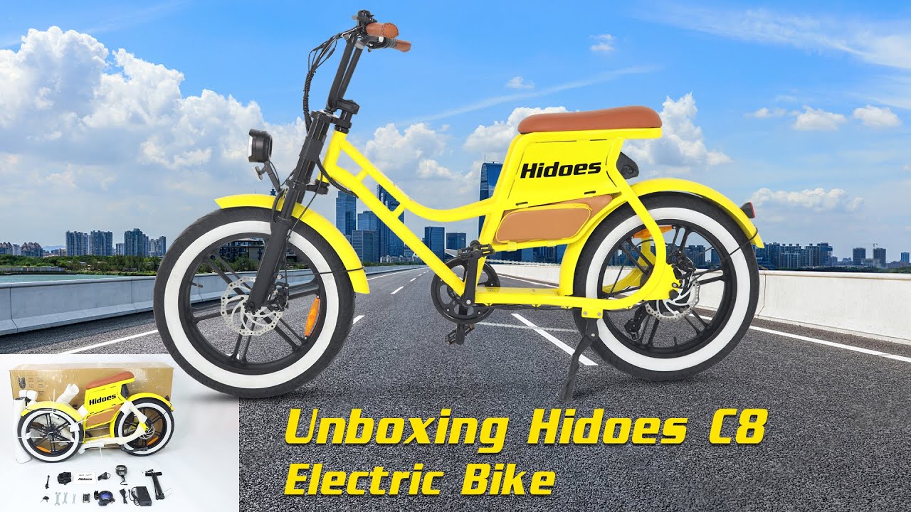 Hidoes C8 electric bike unboxing and installation | US version