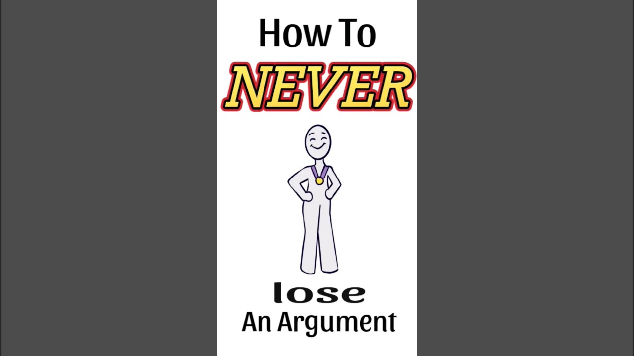 How to Never Lose an Argument on the Internet 