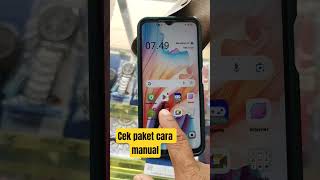 cara cek paket kartu Indosat IM3 #shorts