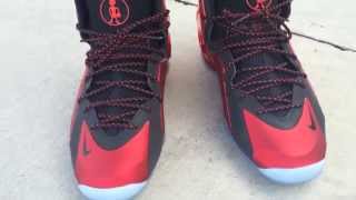 nike lil penny posite university red