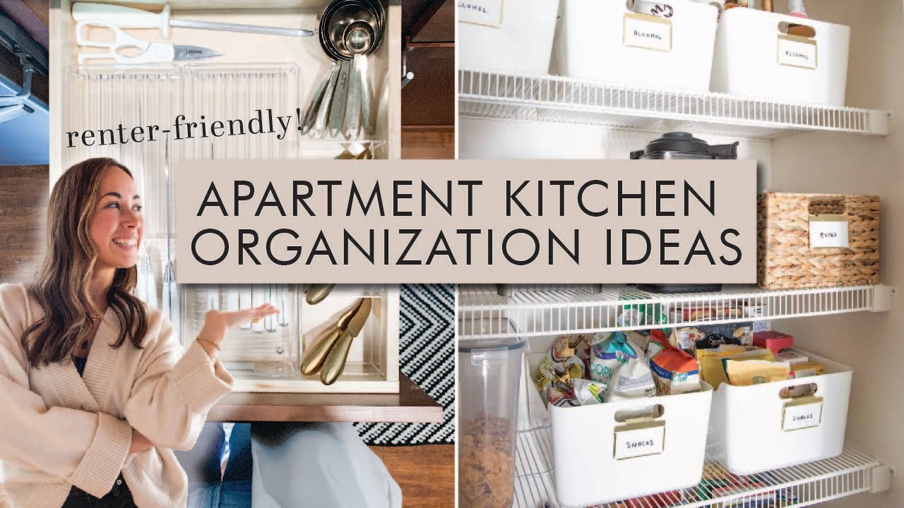 Organizing Your First Apartment Kitchen