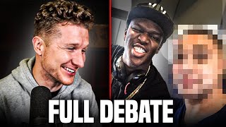 I Debated KSI's MOST DELUSIONAL Fan..