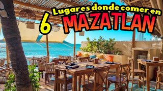 6 lugares para comer frente a la playa | Mazatlán