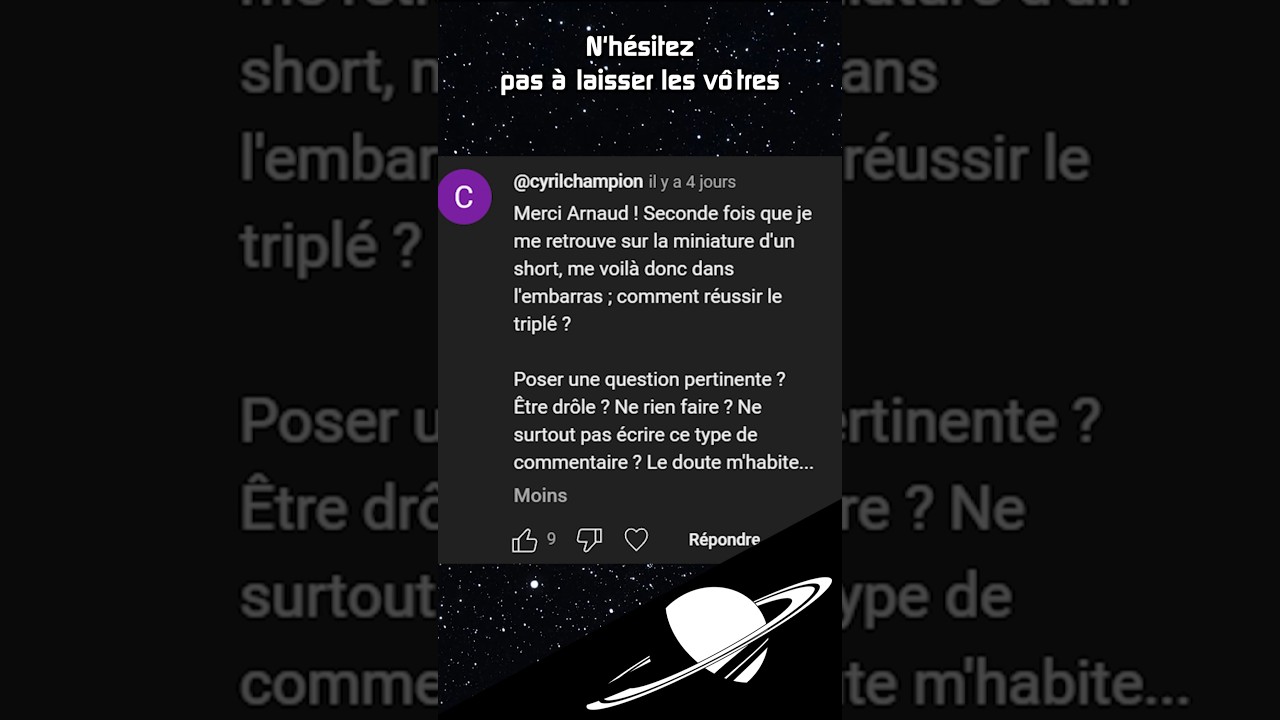 Pourquoi pourquoi pourquoi ?