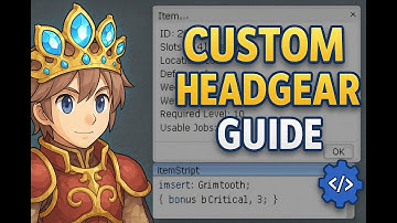 Adding Custom Headgear Item to your server - Rathena Ragnarök Online