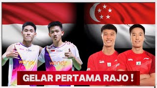 AWAL MULA JUARA! Debut Manis Raymond Indra/Nikolaus Joaquin di Singapore IC 2025! 🏆 | Badminton 2026