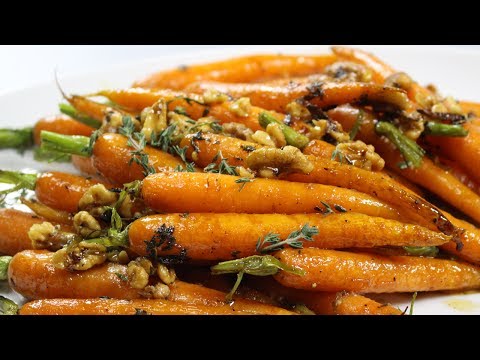 Maple Glazed Carrots with Walnuts Recipes - Woolworths