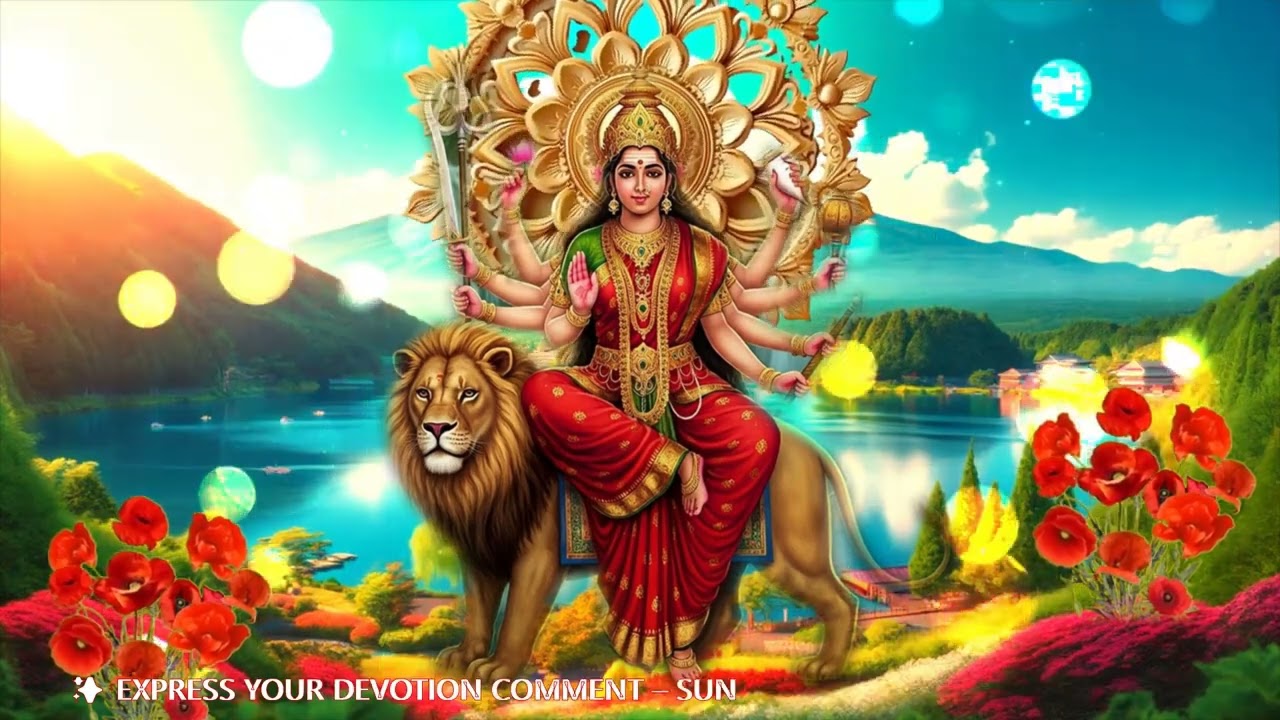 🌺 Sundar Sajla Tujha Darbar Bhavani🌸 सुंदर सजला तुझा दरबार भवानी🌸Beautiful दरबार of Goddess 🌸✨