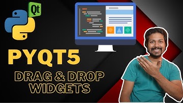 PYQT5 Tutorial Series - Drag & Drop Widgets Easily