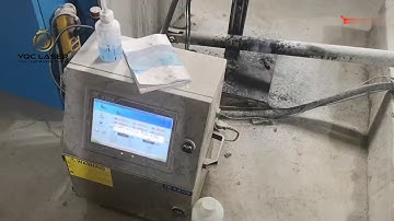 Fast Speed One Out Two Plastic Pipeline Coding Solutions Pipe Flying Inkjet Printer