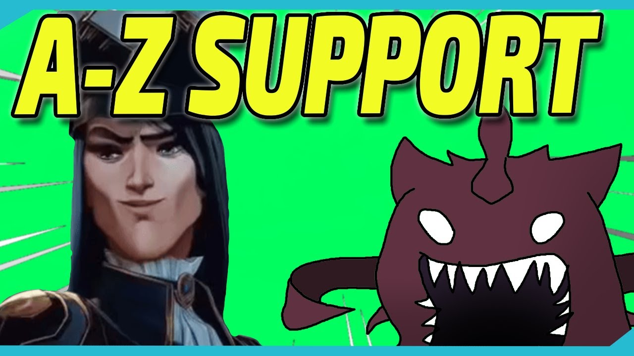 Я играл за каждого чемпиона, начинающегося на «C», в качестве поддержки — поддержка от A до Z