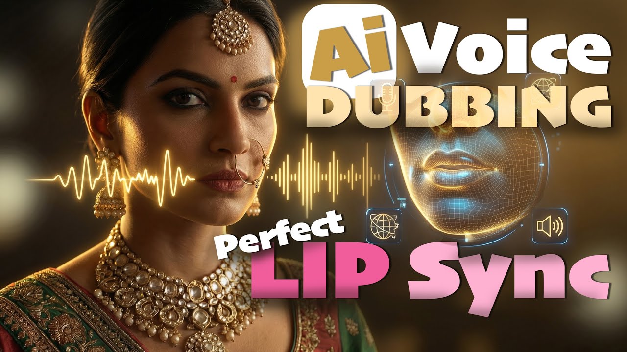 One Click AI Lip Sync & Voice Dubbing in Any Language | No Studio ...