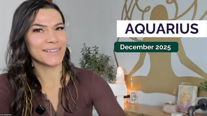 Aquarius December 2025: HUGE Opportunities Are Coming Your Way IF You Can Get Out Of Your Own Way