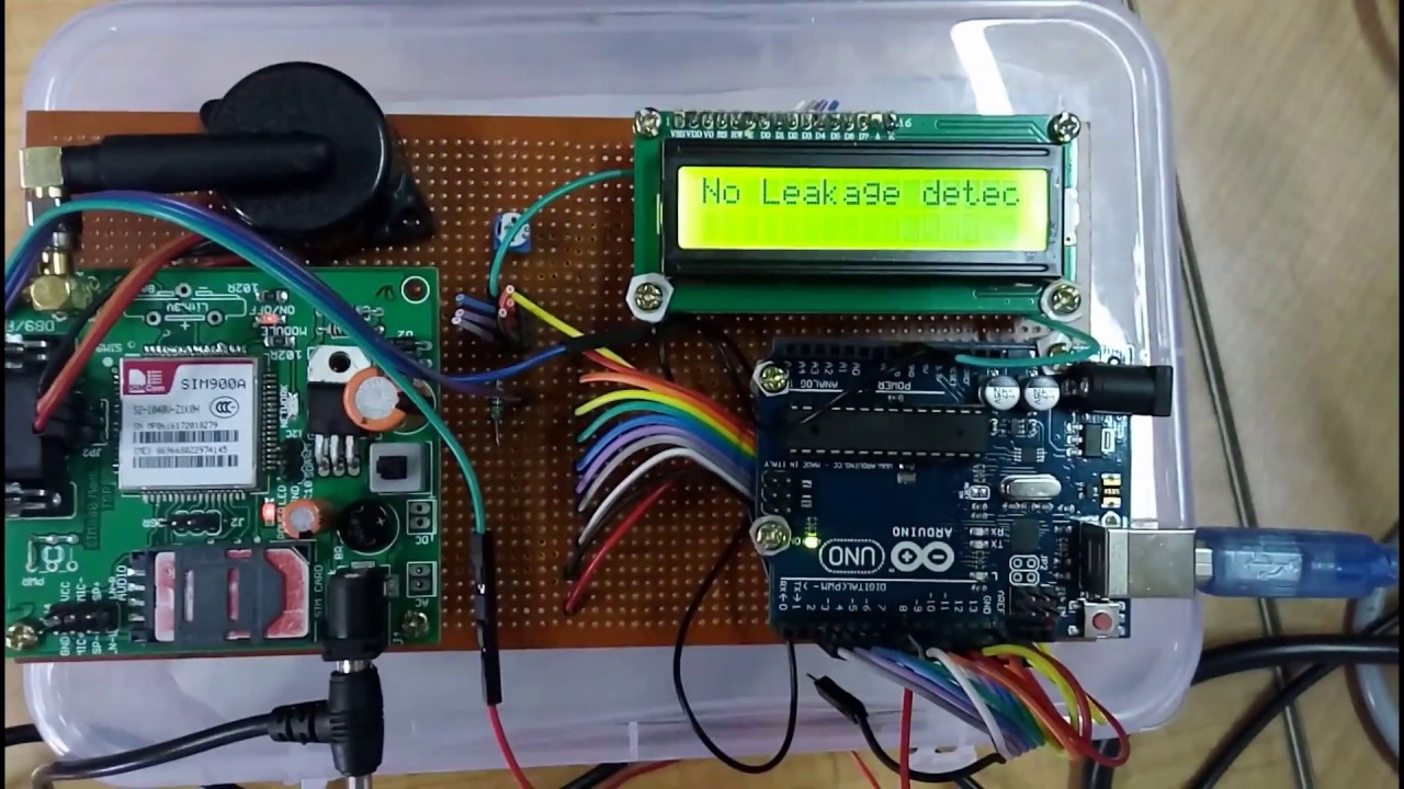 Gas Leakage Detector using Arduino UNO and GSM Module with ... wiring diagram of car alarm system 