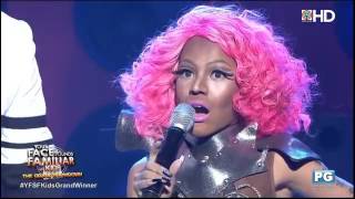 Your Face Sounds Familiar Kids Finale Awra Briguela As Nicki Minaj Superb